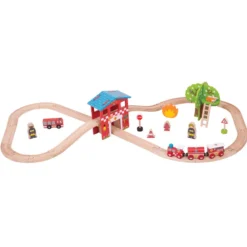 Coffret de train de caserne de pompiers