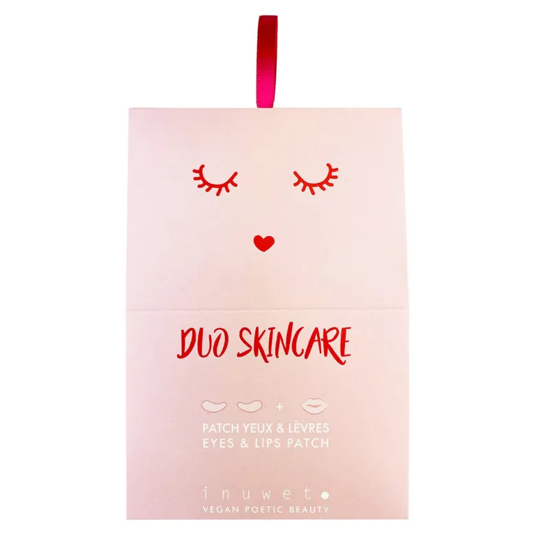 Coffret duo skincare - patch lèvres yeux