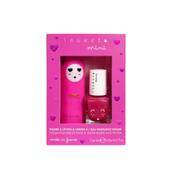 Coffret fuchsia baume et vernis - cerise