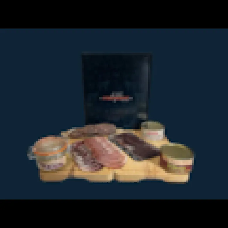 Coffret gourmand prestige - foie gras et charcuterie
