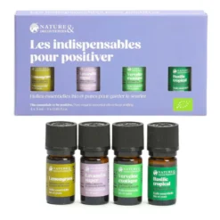 Coffret 4 huiles essentielles positiver