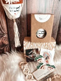 Coffret j’ai du pot de t’avoir – cadeau plantes & macramé