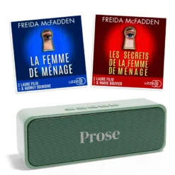 Coffret livre audio - la femme de ménage