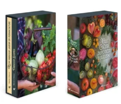 Coffret 2 livres : marie chioca, du potager à la cuisine