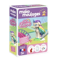Coffret moulage ma licorne arc-en-ciel