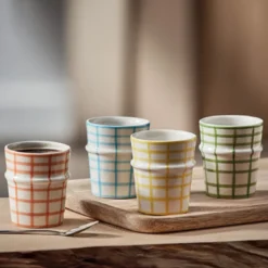 Coffret 4 mugs à café