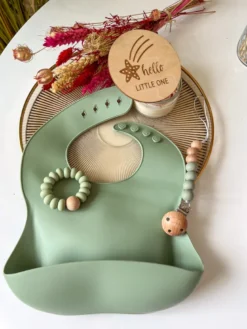 Coffret naissance lapin vert