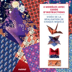Coffret Origami 10 motifs abstraits