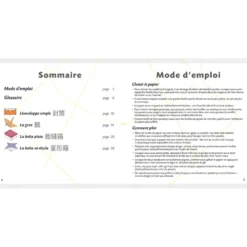 Coffret Origami 10 motifs abstraits