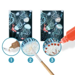 Coffret peinture 3D abysse