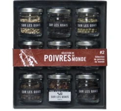 Coffret 9 poivres