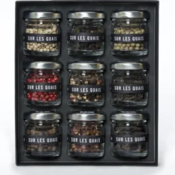 Coffret 9 poivres