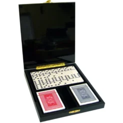 Coffret prestige dominos & cartes à joue