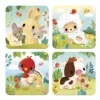 Coffret 4 puzzles évolutifs animaux de la ferme difficulté croissante dès 2 ans