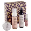 Coffret routine visage bio nettoyant, démaquillant, sérum, eau florale Avril