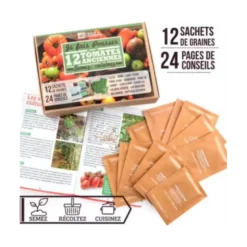 Coffret 12 sachets tomates anciennes