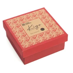 Coffret service à thé 4 tasses japonaises artisanales en grès Kiyo