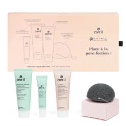 Coffret soins visage peaux grasses Avril