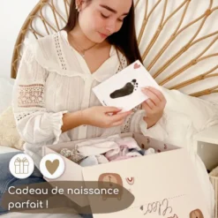 Coffret souvenirs bébé complet - ourson