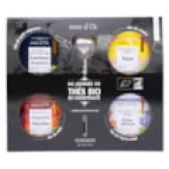 Coffret 4 thés bio avec filtre