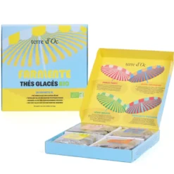 Coffret thés glacés bio Farniente 28 sachets XL terre d'Oc