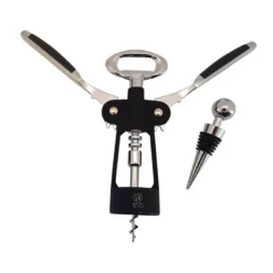 Coffret tire-bouchon à ailettes bouchon