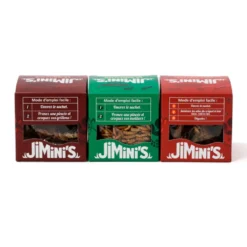 Coffret trio d'insectes comestibles