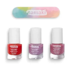 Coffret 3 vernis à ongles pelables à l'e