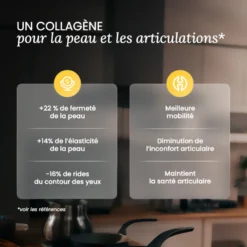 Collagène marin types 1, 2 & 3 - poudre goût citron vert - 1 mois
