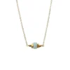 Collier court amazonite - éos