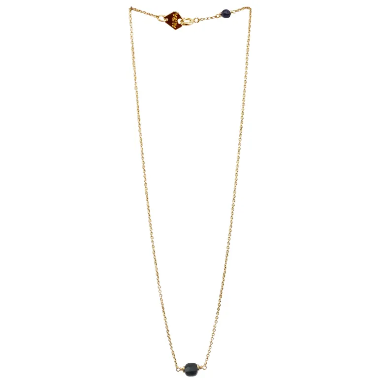 Collier court onyx - berlingot