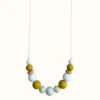 Collier d'allaitement - printemps jaune