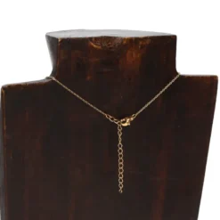 Collier du zodiaque acier doré et strass en verre collection Aura Cancer
