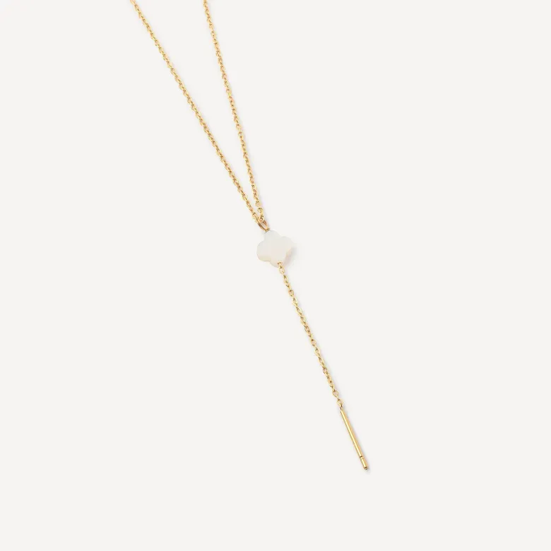 Collier en y trèfle