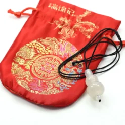 Collier feng shui gourde wu lou
