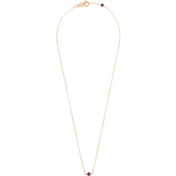 Collier grenat - essentiel