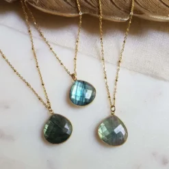 Collier labradorite justine