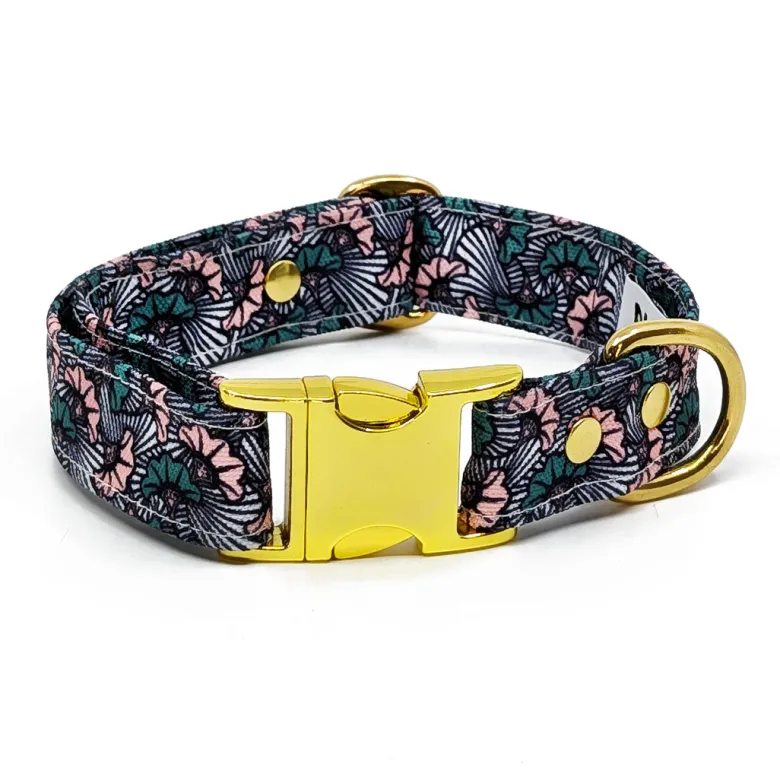 Collier le wax rose - taille s