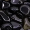 Collier obsidienne helena or