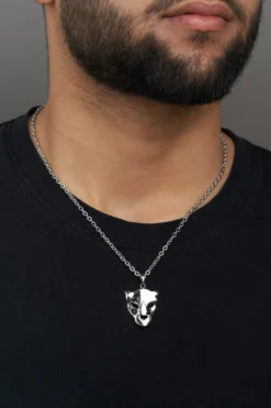 Collier panthère en acier 316l