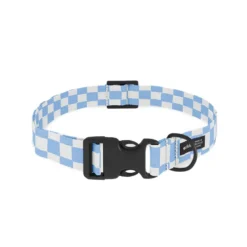 Collier pet recyclé xs - bleu