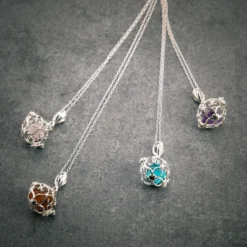Collier Pierre des anges ambre