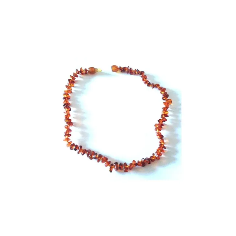 Collier pour bébé en ambre à clip