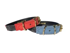 Collier pour chat panthera onca by maurice en nubuck - taille 1 - rouge