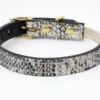 Collier pour chat panthera pardus by maurice en cuir - taille 2 - python