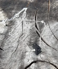 Collier protection tourmaline noire