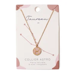 Collier signe astrologique taureau