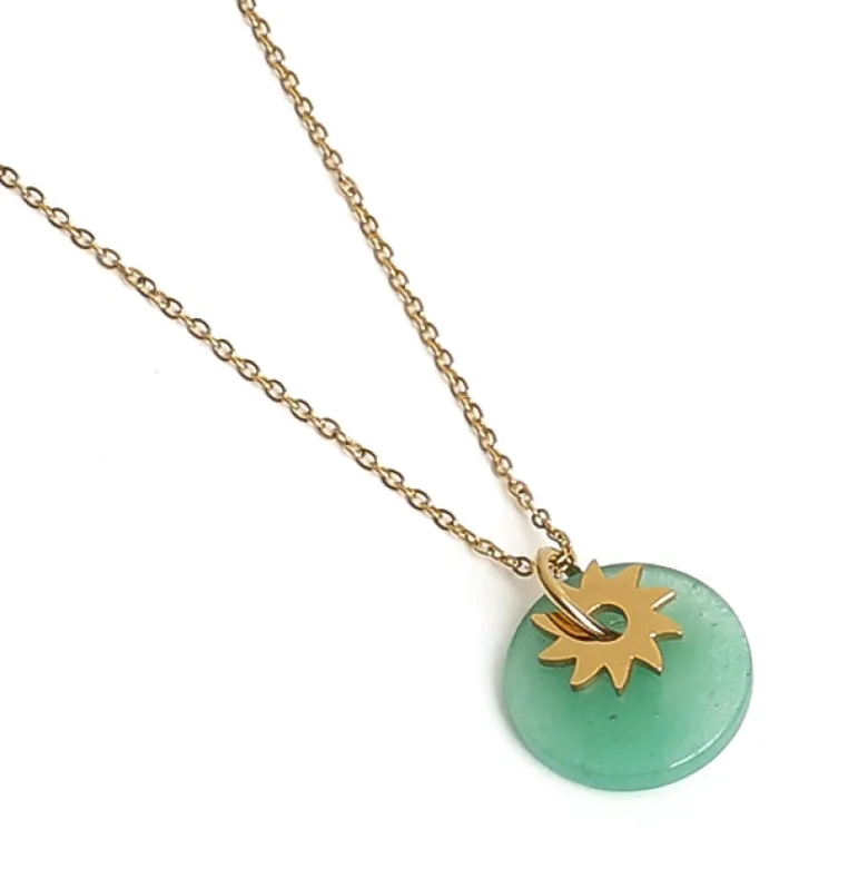 Collier soleil sacré