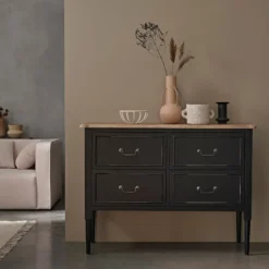 Commode en bois d'acajou