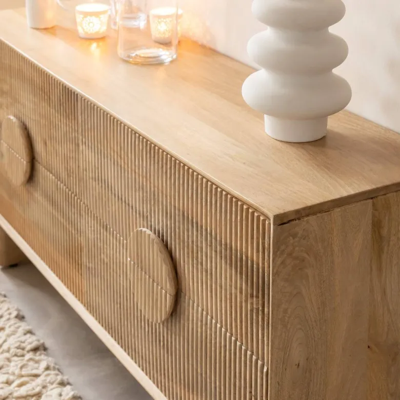 Commode en bois de manguier ewan